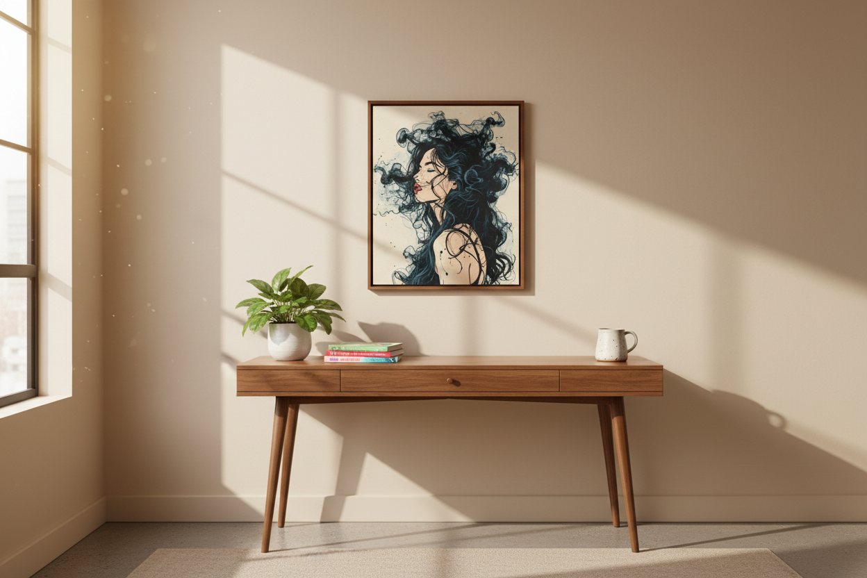 Wild Serenade Canvas - Home Office