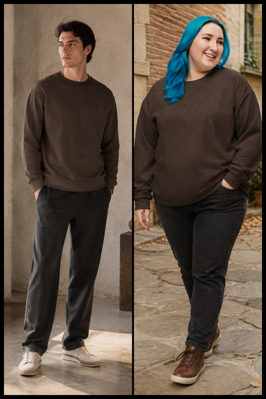 Mineral Static — Weathered Clay Unisex Sweatshirt