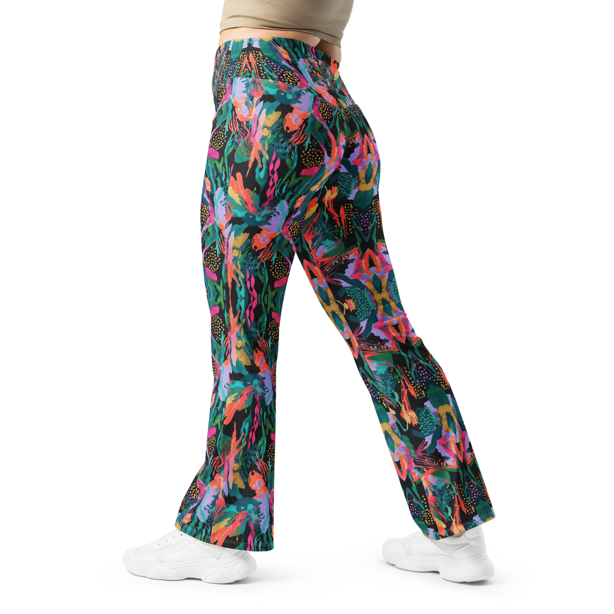 Tide Pool Flare Leggings