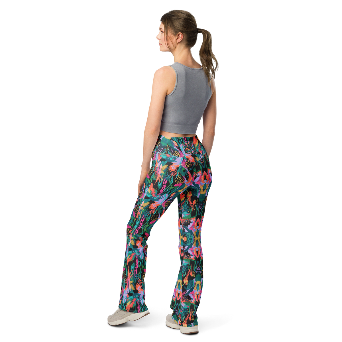 Tide Pool Flare Leggings