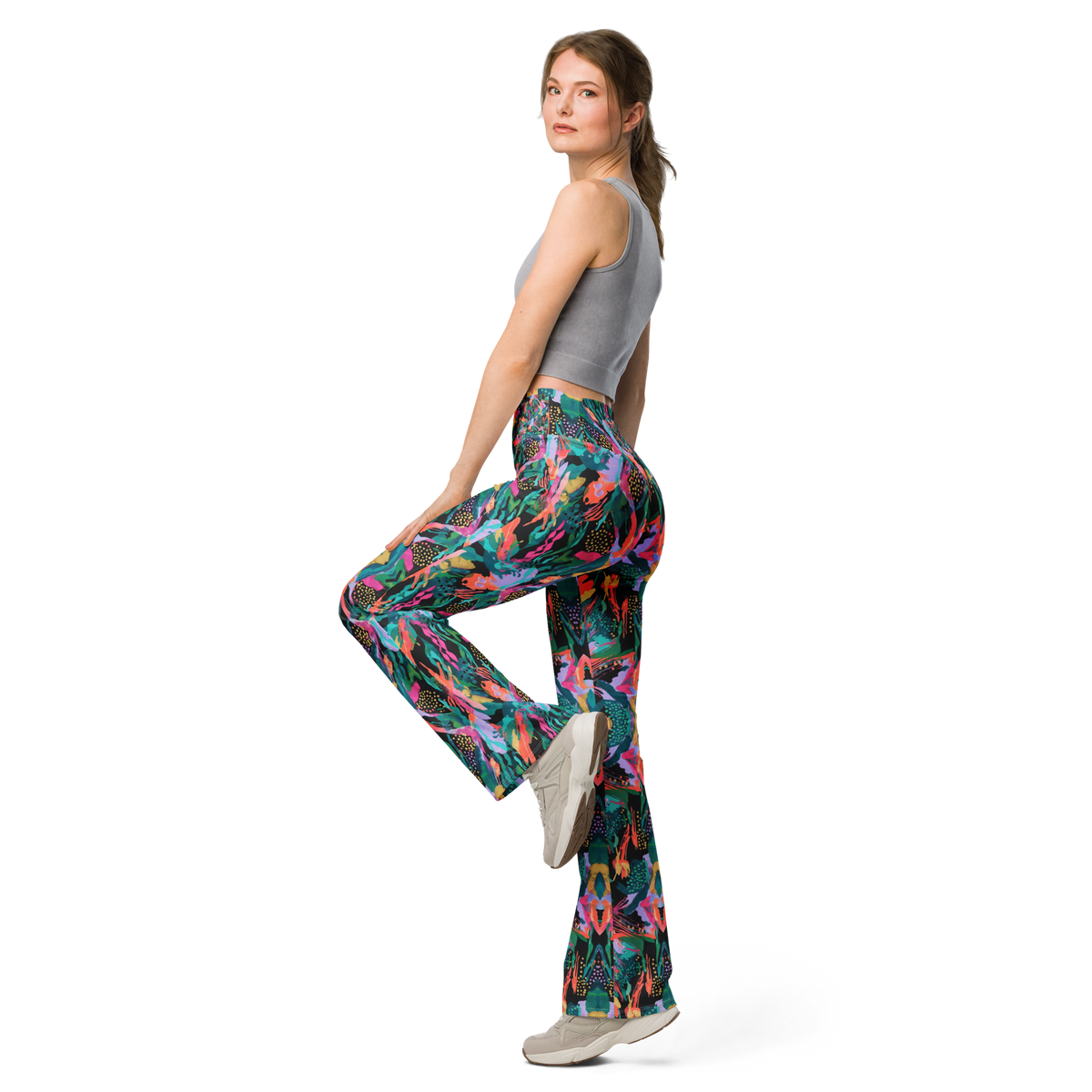 Tide Pool Flare Leggings