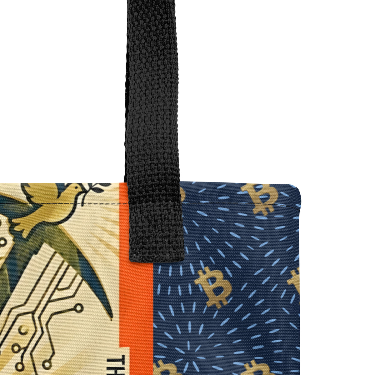 Opt Out Bitcoin Art Tote Bag