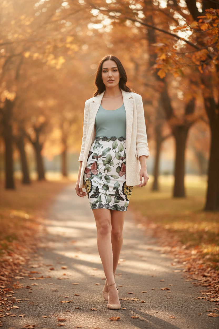 Autumn Path - Tall