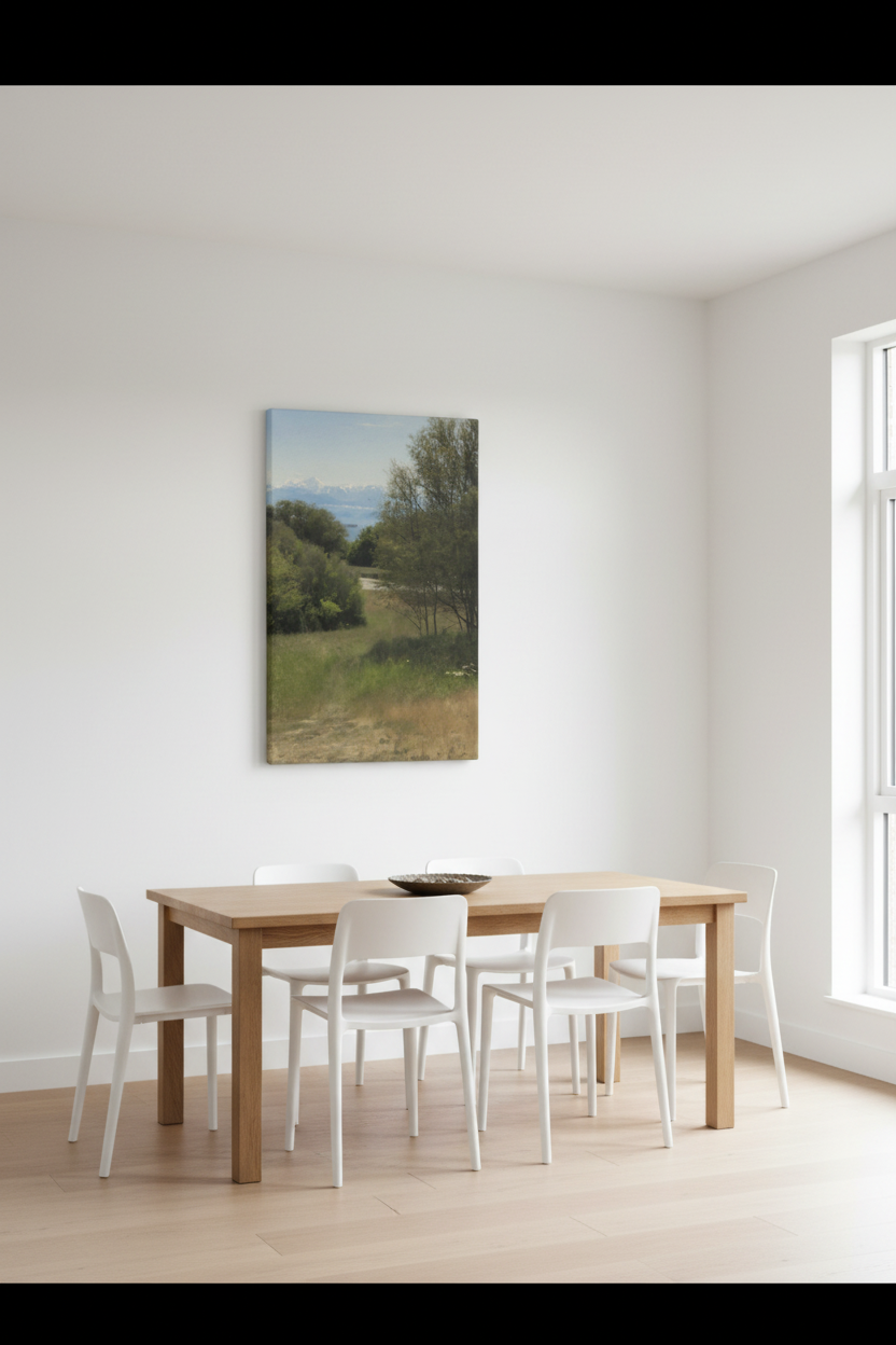 Beacon Hill Vista — Dining Room Wrapped Canvas