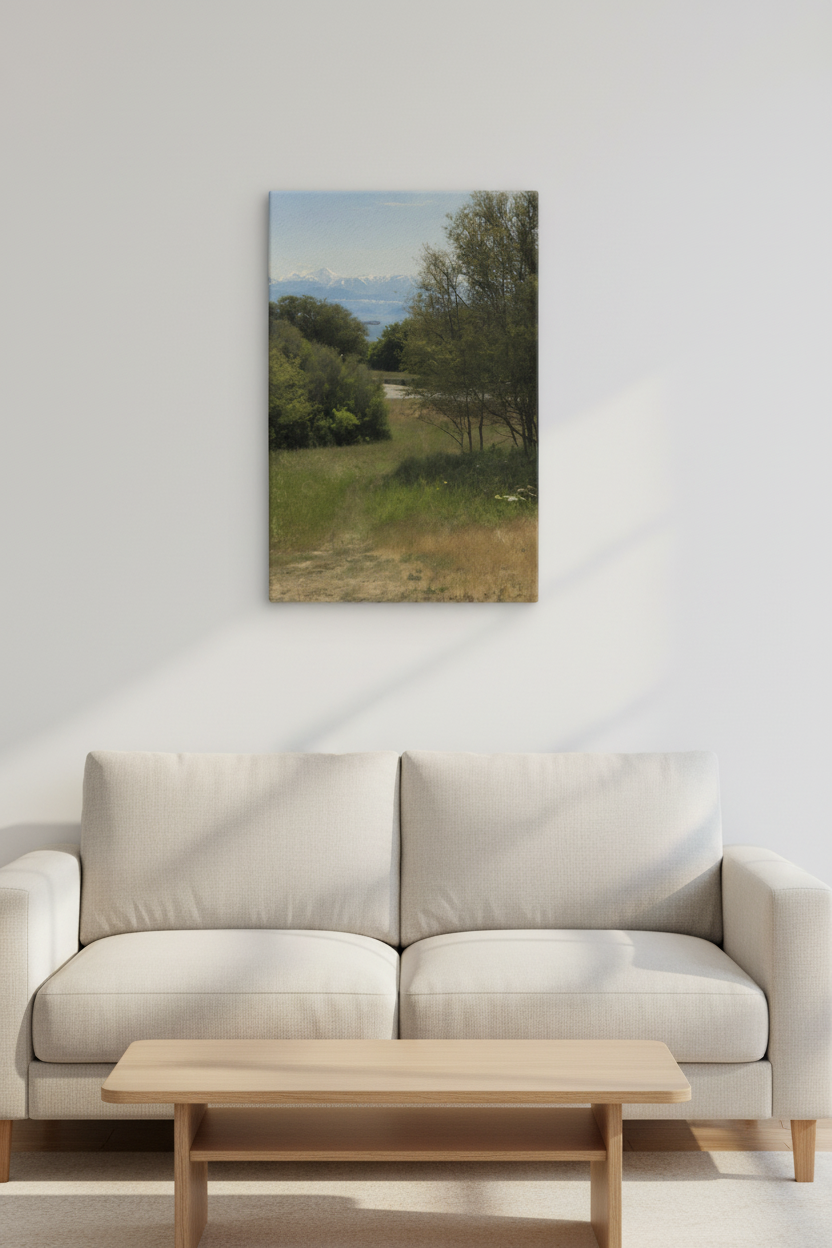 Beacon Hill Vista — Living Room Wrapped Canvas