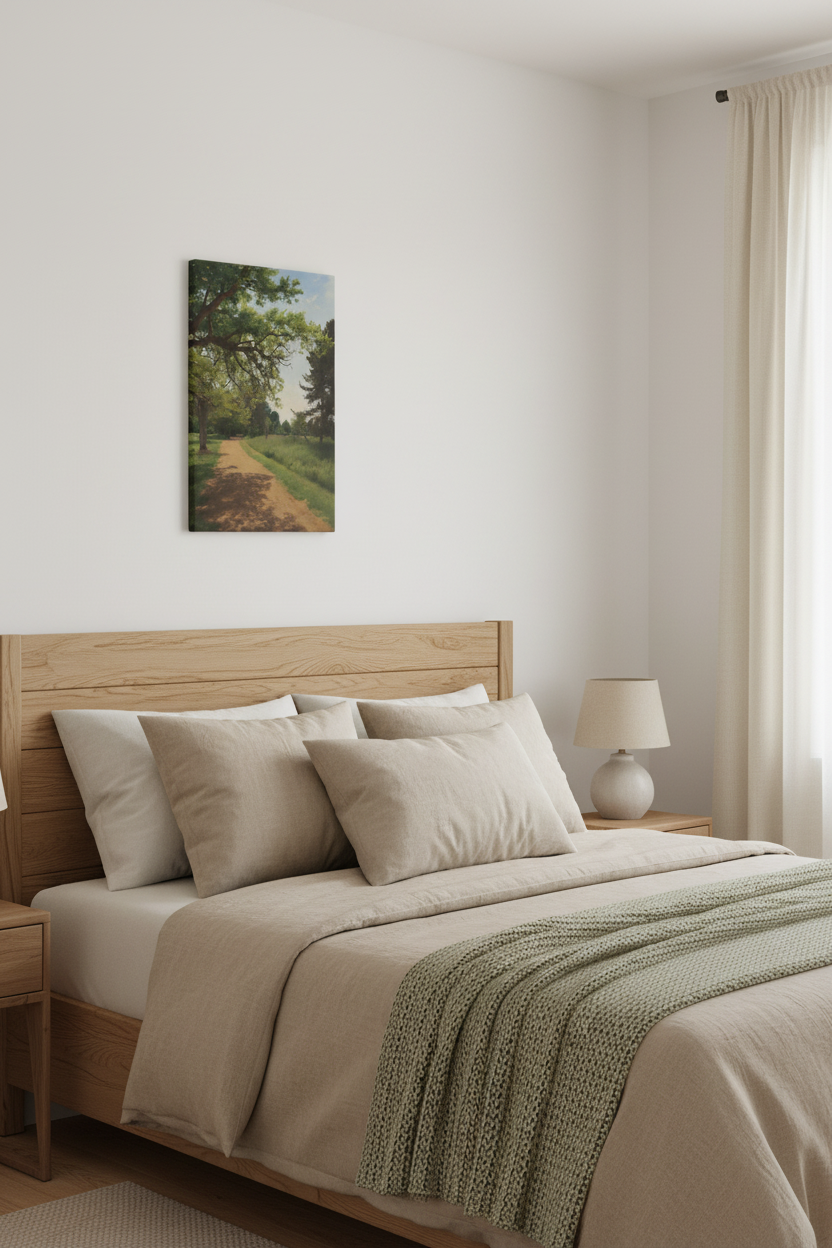 Bridge Way Reimagined — Bedroom Mockup
