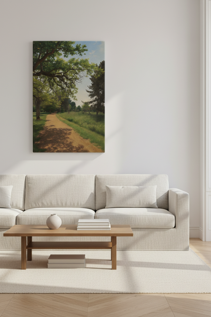 Bridge Way Reimagined — Living Room Mockup
