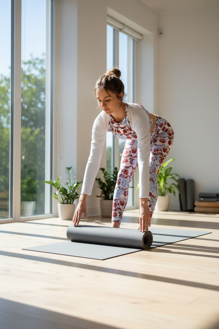 Floral Set - Yoga Studio