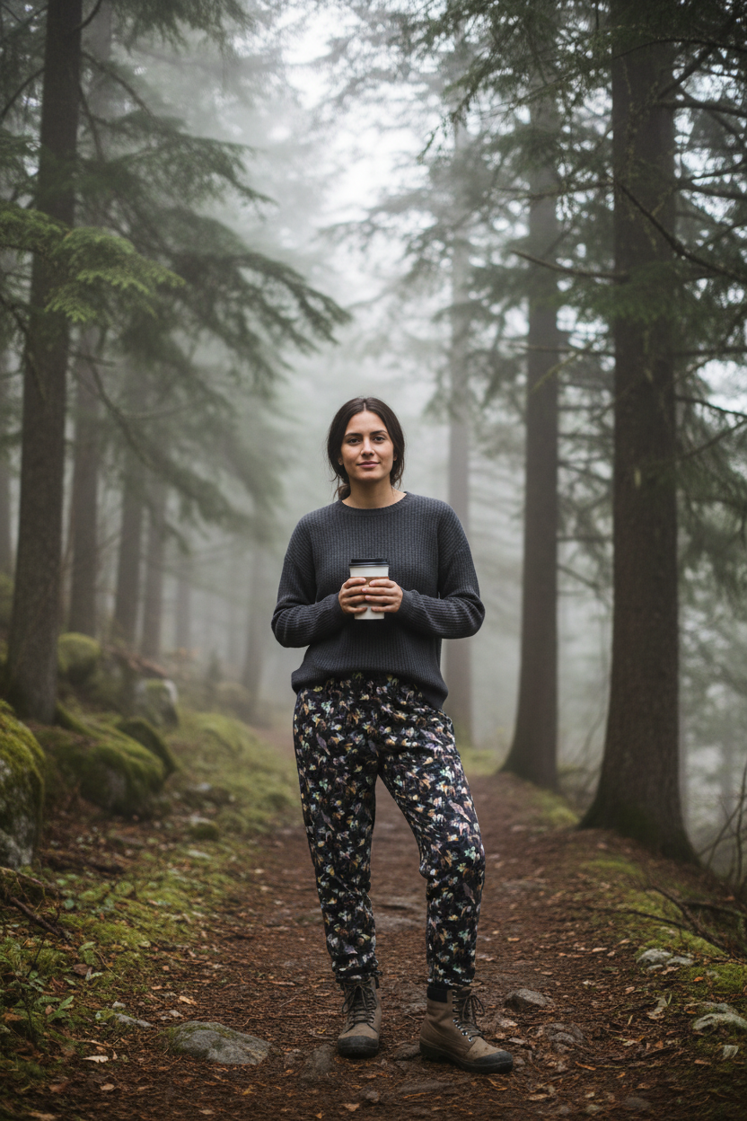 Forest lifestyle mockup