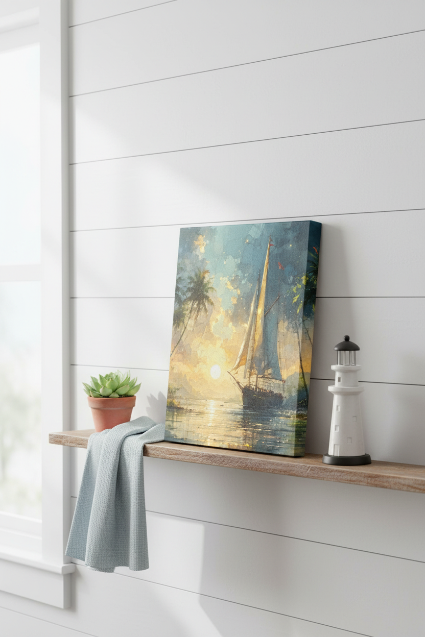 Golden Horizon Sail - Bedroom