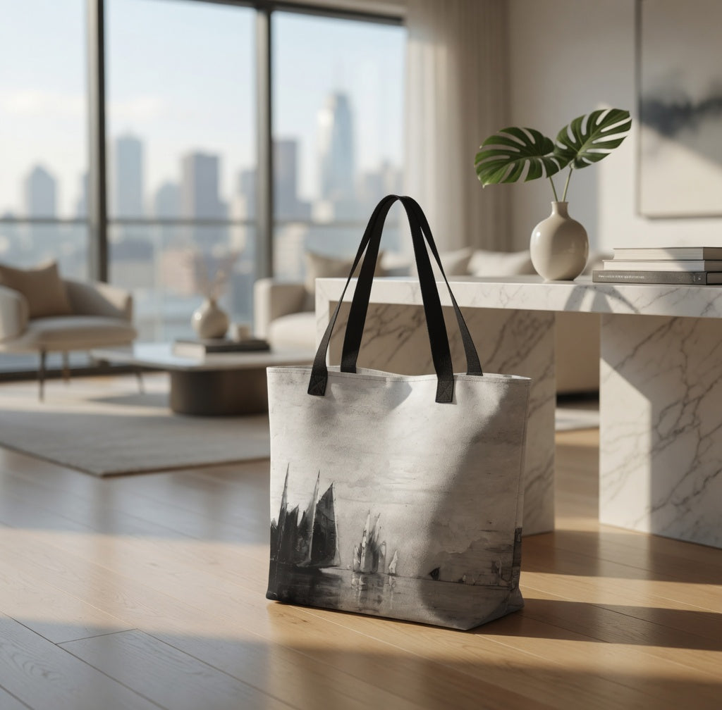 Early Morning Venice | Art Tote Bag | Bullfrog Prints Canada