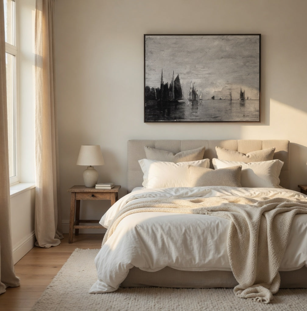 Early Morning Venice by William G. Bunce Thin Canvas Print