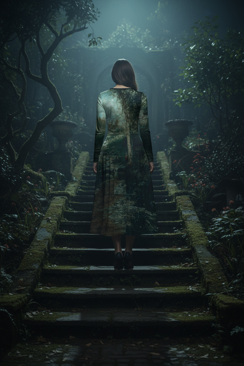 Moonlit Forest Back View 2
