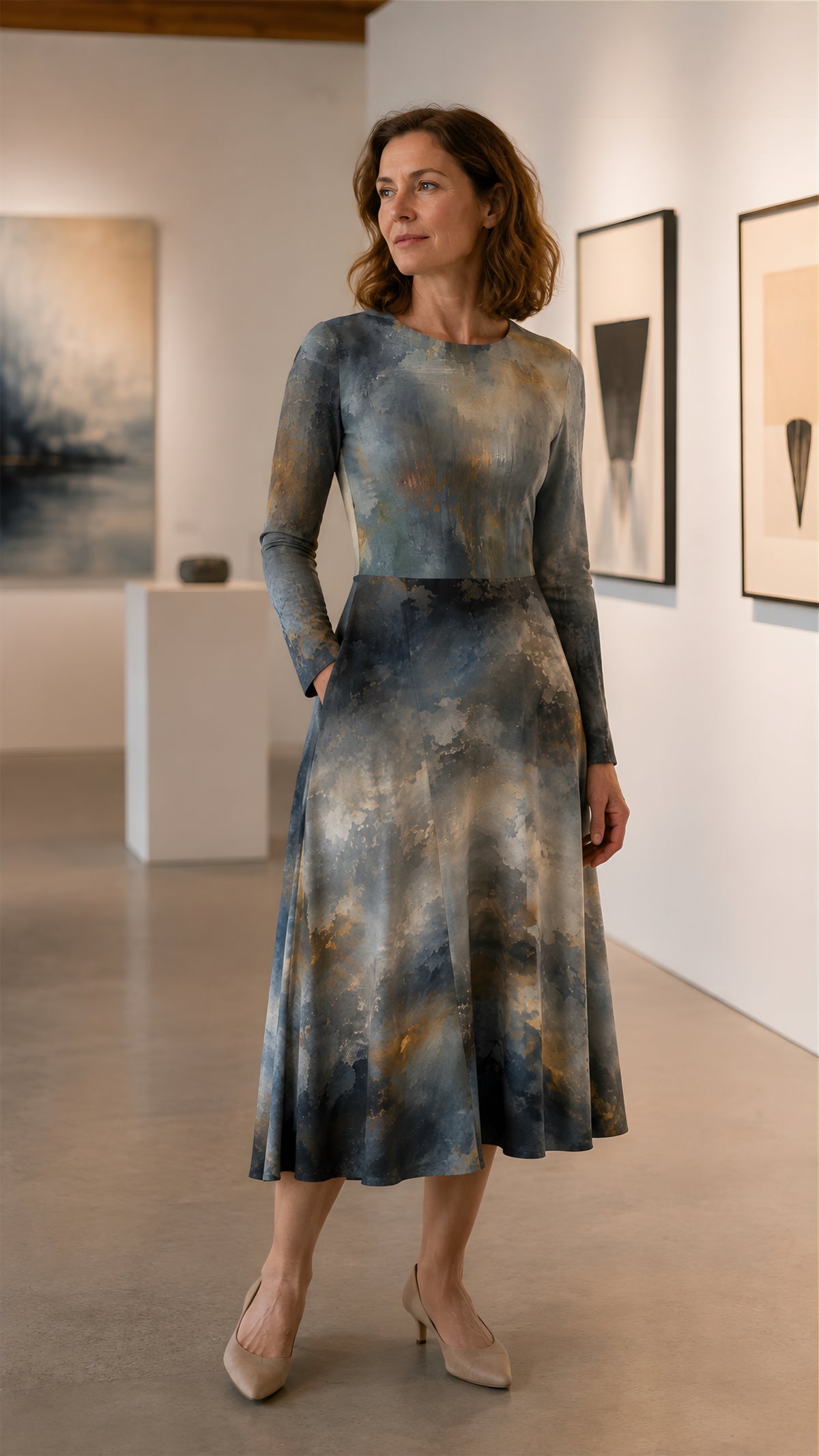 Robe longue à manches longues Stormlight