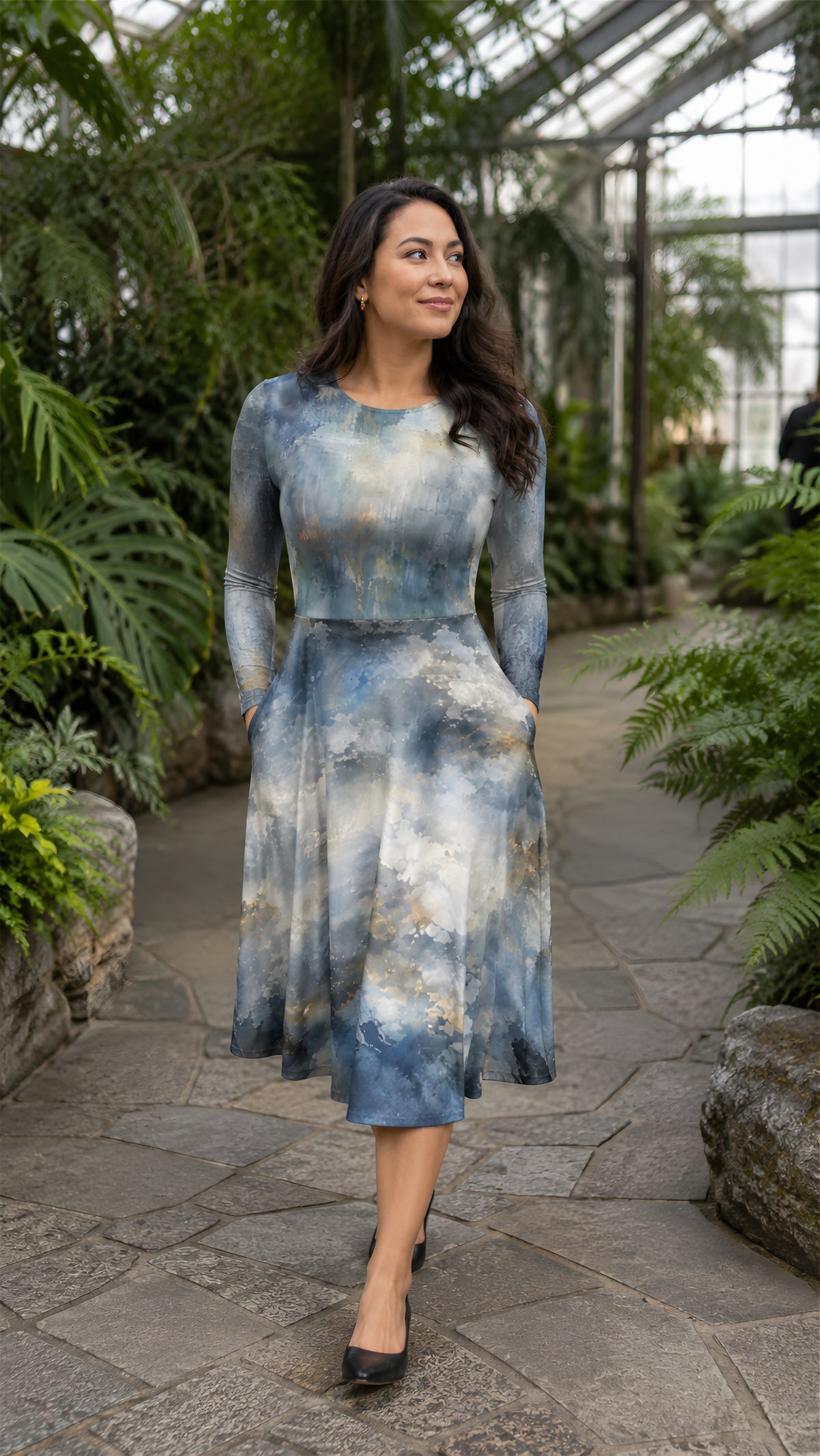 Robe longue à manches longues Stormlight