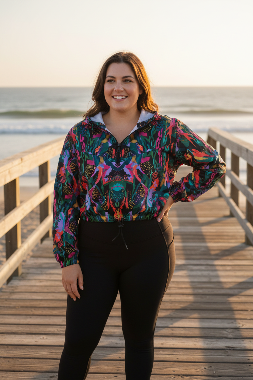 Tide Pool Windbreaker Curvy Model