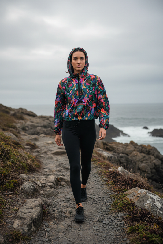 Tide Pool Windbreaker Slim Model