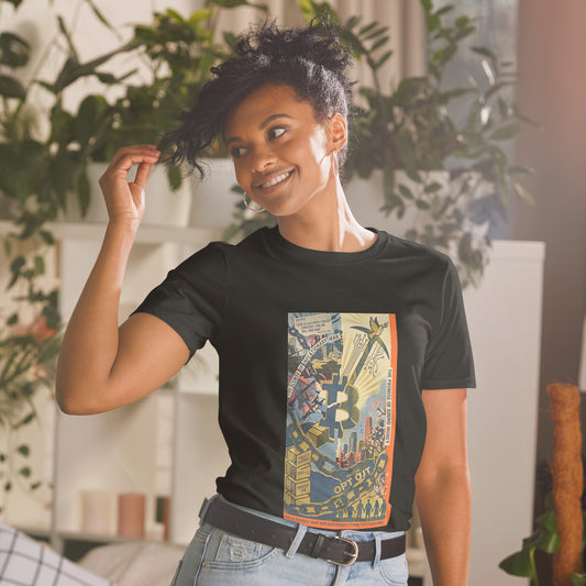 Bitcoin Opt-Out Unisex Short-Sleeve T-Shirt - Bullfrog Prints Canada