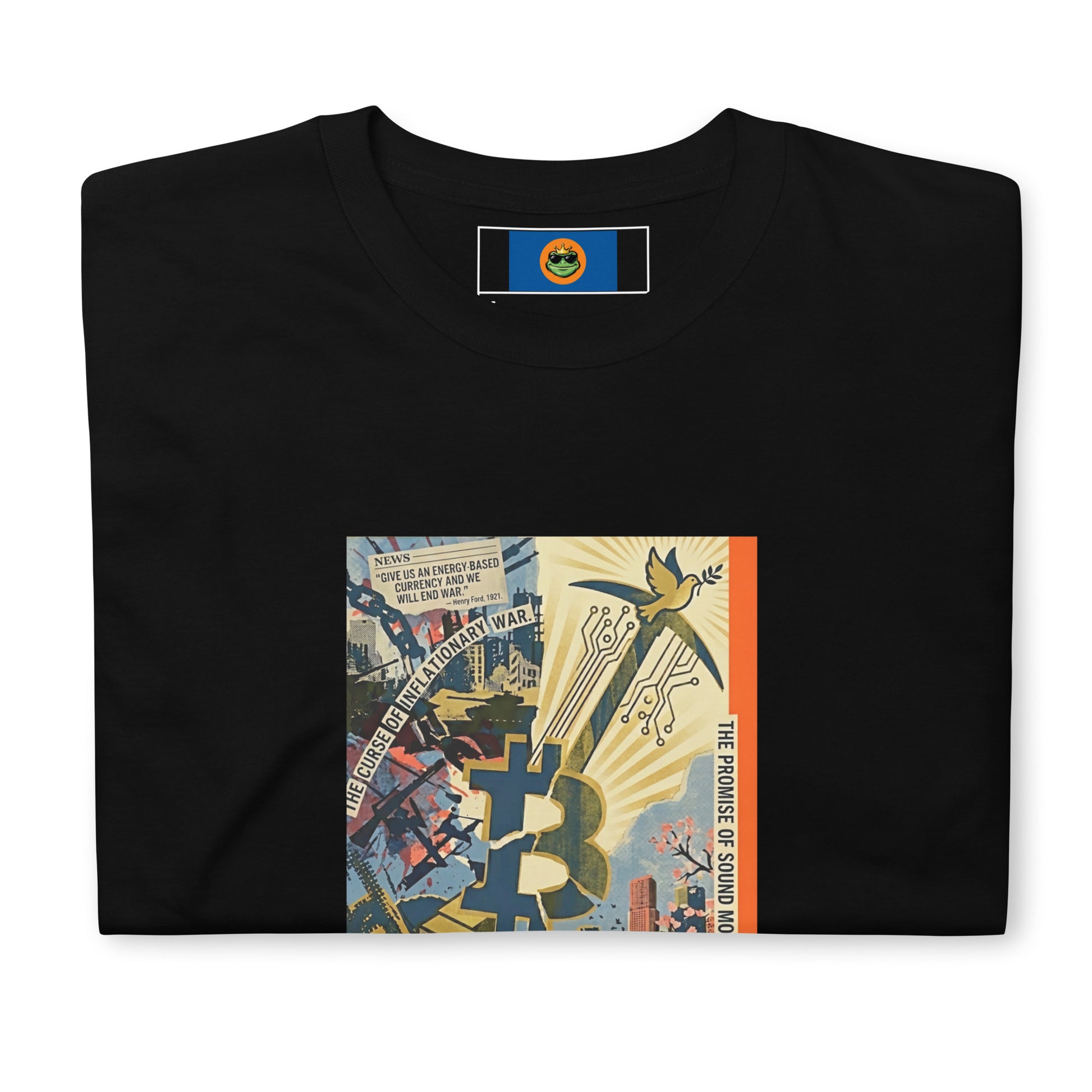 Bitcoin Opt-Out Unisex Short-Sleeve T-Shirt - Bullfrog Prints Canada