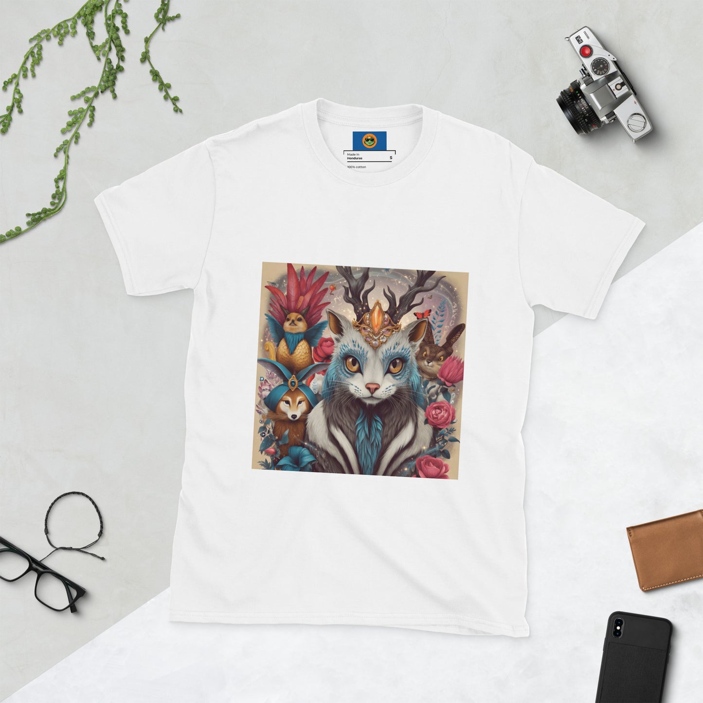 Whimsical Magical Creatures Original Art Unisex T-Shirt - Bullfrog Prints Canada