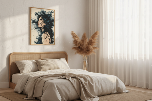 Wild Serenade Canvas - Bedroom