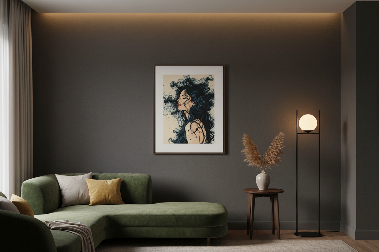 Wild Serenade Canvas - Living Room